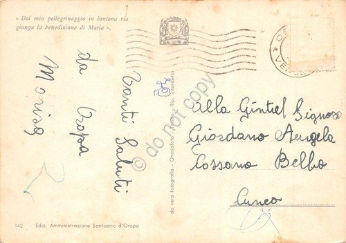 Cartolina Santuario di Oropa 5 vedute panorama funivia Madonna (Biella) | Immagine Gallery 2