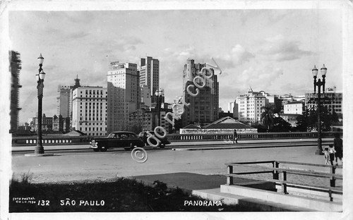 Cartolina Sao Paulo Panorama Foto cartolina anni '50?