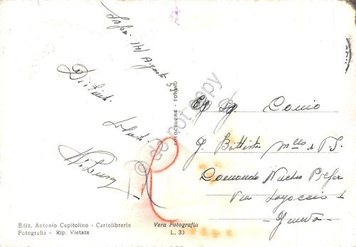 Cartolina Sapri Strada litoranea 1959 | Immagine Gallery 2