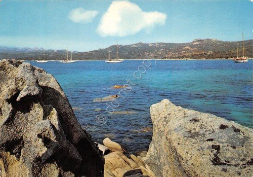 Cartolina Sardegna Arzachena Cala di Volpe 1966