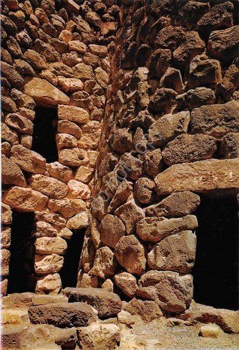 Cartolina Sardegna Barumini Nuraghe su Nuxari (Sassari)