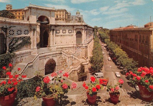 Cartolina Sardegna Cagliari il Bastione 1981