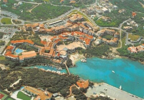 Cartolina Sardegna Costa Smeralda Porto Cervo dall'alto 1992 (Sassari) | Immagine principale