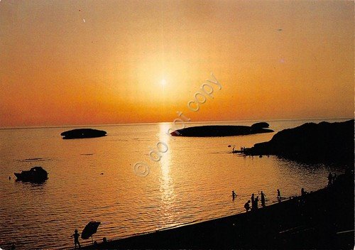 Cartolina Sardegna Cuglieri Oristano S'Archittu Tramonto | Immagine principale