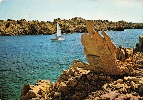 Cartolina Sardegna La Maddalena I Razzoli 1981 (Sassari)
