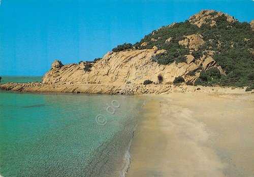 Cartolina Sardegna La Maddalena Isola di Spargi Cala Corsara 1984 | Immagine principale