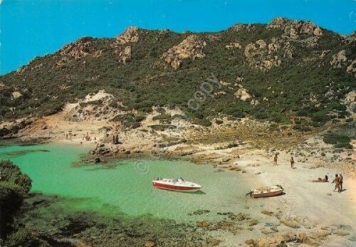Cartolina Sardegna La Maddalena Isola Spargi Cala Corsara 1988 (Sassari)