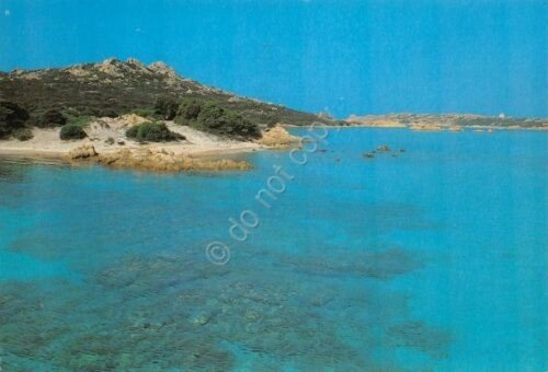Cartolina Sardegna La Maddalena Spiaggia del cavaliere 1989 (Sassari) | Immagine principale