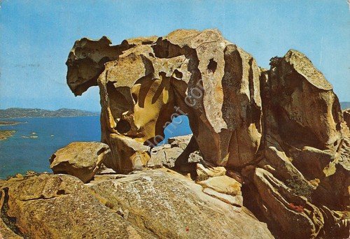 Cartolina Sardegna Palau L'Orso di roccia 1973 (Sassari)