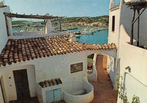 Cartolina Sardegna Porto Cervo Costa Smeralda Arzachena 1984 (Sassari)