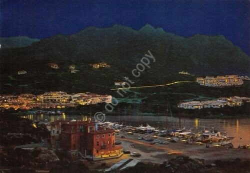 Cartolina Sardegna Porto Cervo notturno (Sassari) | Immagine principale