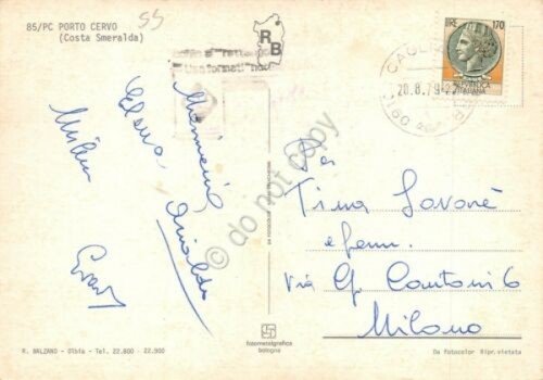 Cartolina Sardegna Porto Cervo panorama e porto (Sassari) | Immagine Gallery 2