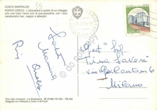 Cartolina Sardegna Porto Cervo Piazzetta (Sassari) | Immagine Gallery 2