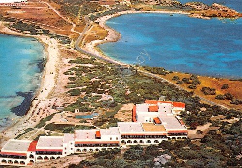 Cartolina Sardegna Santa Teresa di Gallura Capo Testa panorama aereo | Immagine principale