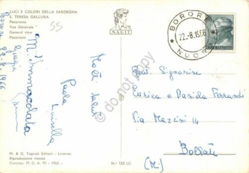 Cartolina Sardegna Santa Teresa di Gallura Panorama (Sassari) | Immagine Gallery 2