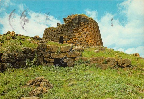 Cartolina Sardegna Torralba Nuraghe de Oes (Sassari)
