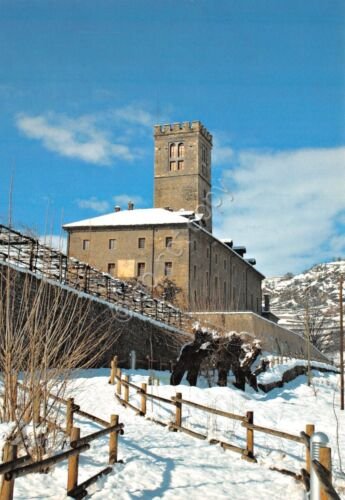 Cartolina Sarre castello Reale anni '70