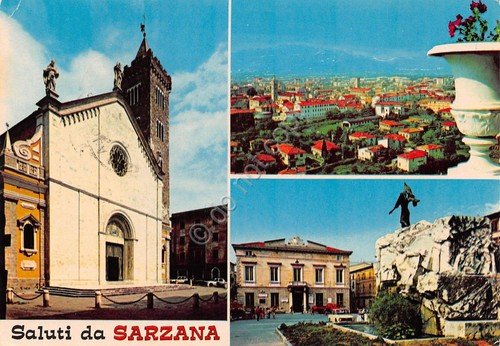 Cartolina Sarzana vedute 1982 (La Spezia) | Immagine principale