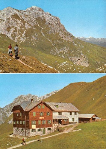 Cartolina Sasso di Putia Val di Funes Rifugio Genova | Immagine principale