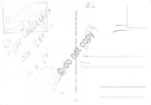 Cartolina Sasso di Stria Passo Falzarego 1958 | Immagine Gallery 2