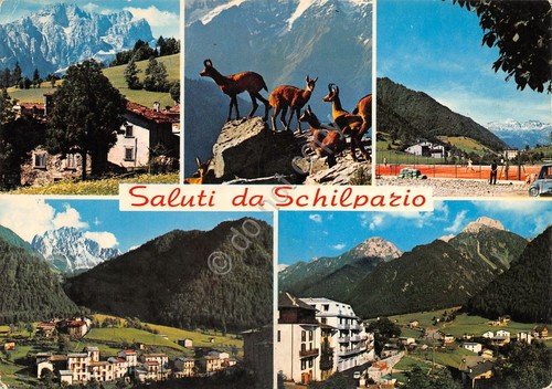 Cartolina Schilpario vedute (Bergamo) | Immagine principale