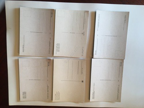 Cartolina Sciacca Terme lotto di 6 cartoline anni '90 NVG