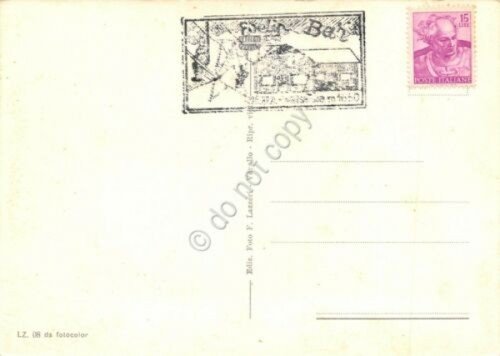 Cartolina Scopello Mera vedute campi sport invernali animata Timbro Evelin … | Immagine Gallery 2