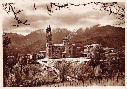 Cartolina Selvaggio Santuario di N.S. di Lourdes 1949 grinze in …