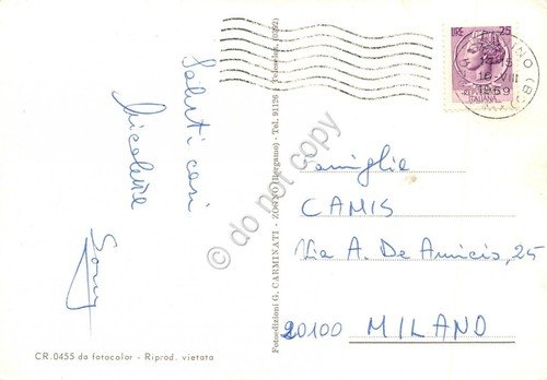 Cartolina Selvino 4 vedute 1969 (Bergamo) | Immagine Gallery 2