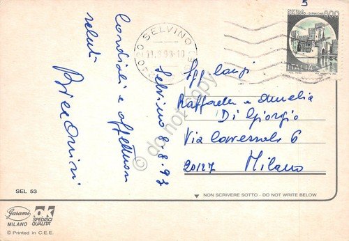 Cartolina Selvino 6 vedute panorama mucche paese (Bergamo) | Immagine Gallery 2