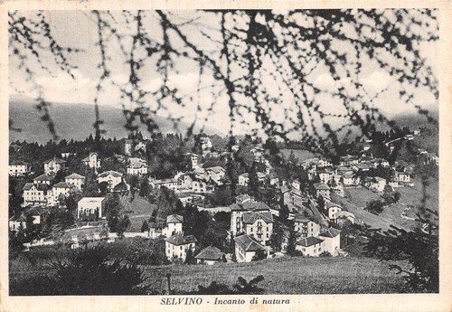 Cartolina Selvino Panorama 1962