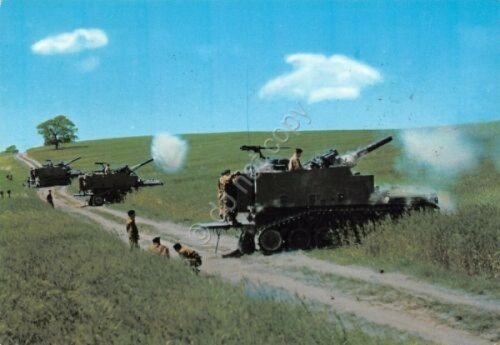 Cartolina Semovente M.55 con Obice da 203/25 Timbro Filatelico Palmanova … | Immagine principale