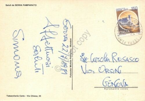 Cartolina Serra Pamparato vedute 1981 (Cuneo) | Immagine Gallery 2