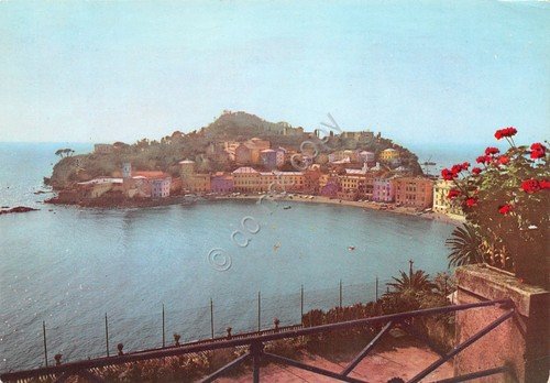 Cartolina Sestri Levante Baia del Silenzio 1960 (Genova) | Immagine principale