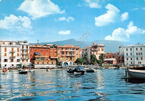 Cartolina Sestri Levante Hotel Miramare Baia del Silenzio