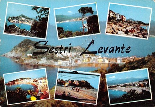 Cartolina Sestri Levante vedute 1964 (Genova) | Immagine principale