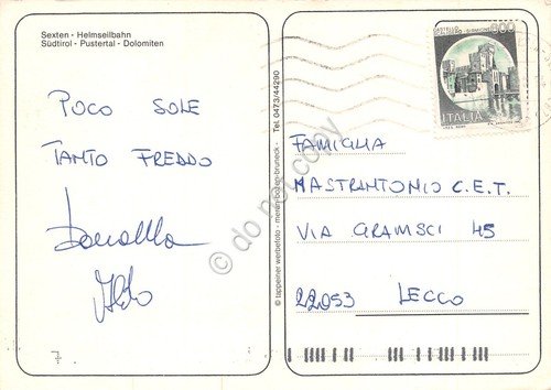 Cartolina Sexten panorama paese 1994 | Immagine Gallery 2