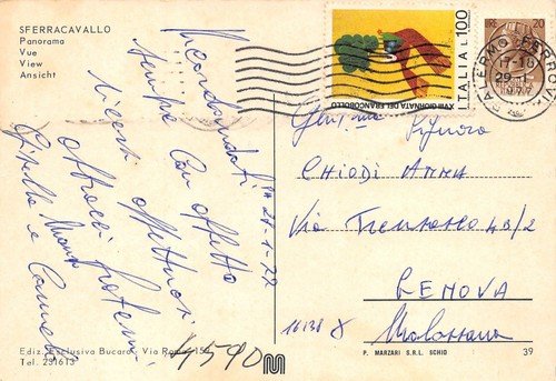 Cartolina Sferracavallo Panorama 1977 (Palermo) | Immagine Gallery 2