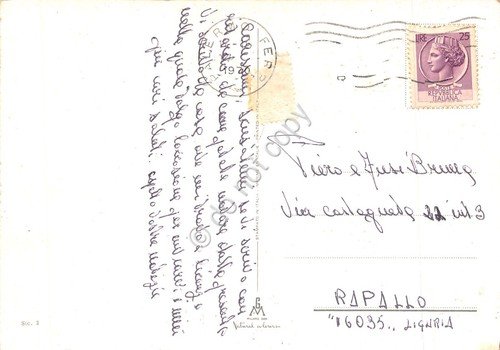 Cartolina Sicilia vedute varie località e mappa isola 1970