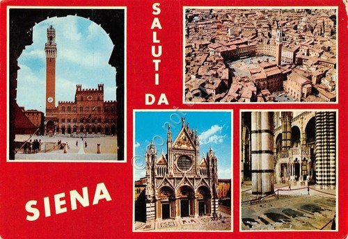 Cartolina Siena 3 vedute | Immagine principale