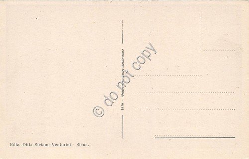 Cartolina Siena Il Campo | Immagine Gallery 2