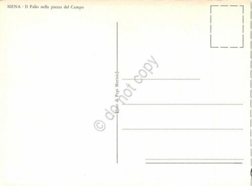 Cartolina Siena Palio nella piazza del Campo dall'alto | Immagine Gallery 2