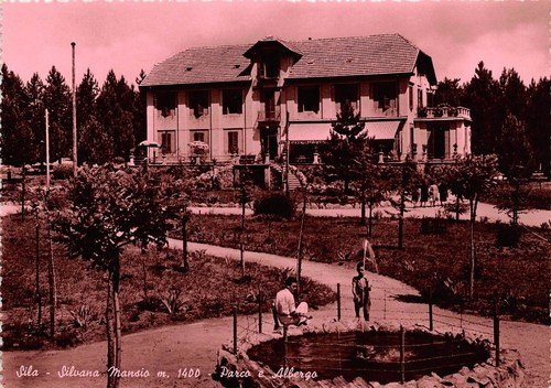 Cartolina Sila Silvana Mansio Parco Albergo 1951