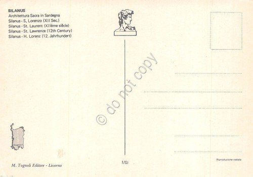 Cartolina Silanus Chiesa S. Lorenzo | Immagine Gallery 2