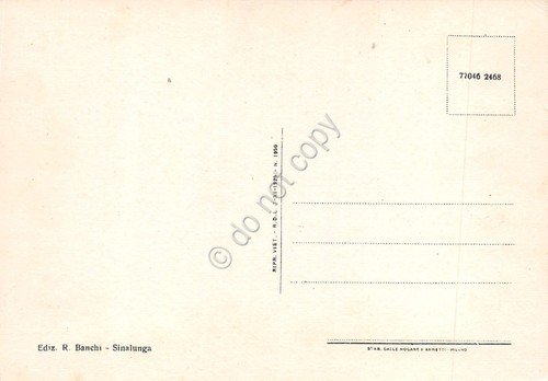 Cartolina Sinalunga Piazza Garibaldi animata riedizione anni '30?
