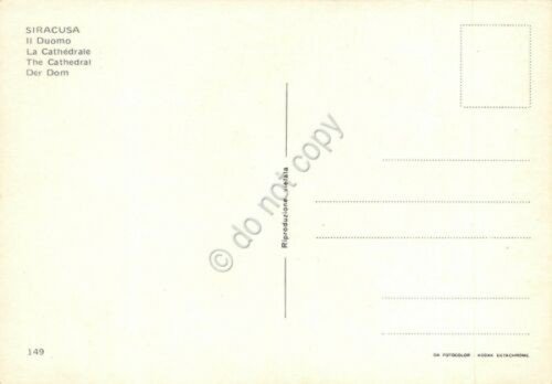 Cartolina Siracusa Duomo