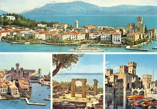 Cartolina Sirmione vedute 1967 (Brescia) | Immagine principale