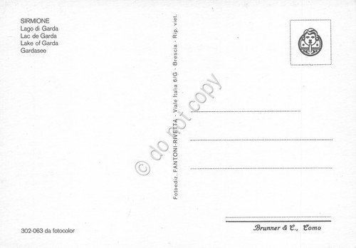 Cartolina Sirmione vedute varie lago chiesa trenino (Brescia) | Immagine Gallery 2