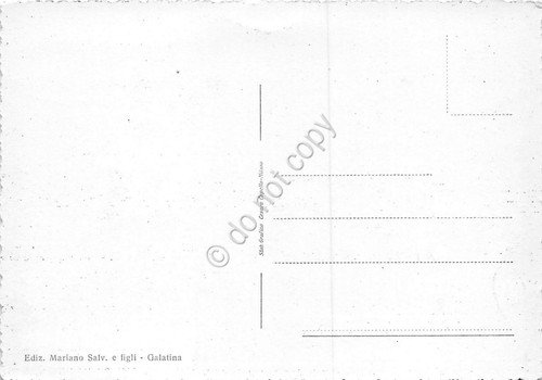 Cartolina Sogliano Cavour Via Galatina animata