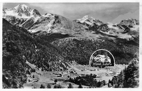 Cartolina Solda Sulden Hotel Zebrù
